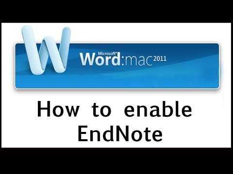 Endnote Mac Word 2011 Download